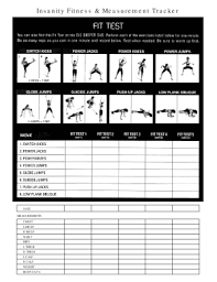 printable workout log templates forms