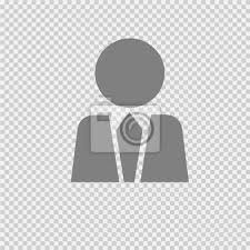 Geschäftsmann in anzug silhouette. vektorikone env 10. fototapete •  fototapeten Benutzer, Berater, Piktogramm | myloview.de