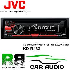 Car audio and video car stereo system. Vehicle Parts Accessories In Car Entertainment Equipment Jvc Kd R481 Jvc Car Stereo Usb Aux Android Variable Colour Illumination