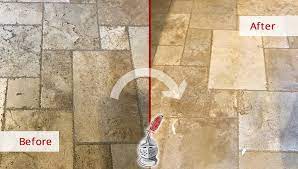 our stone cleaning team amazed this