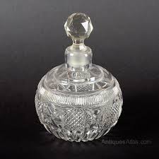Antique Victorian Glass Perfume Bottle