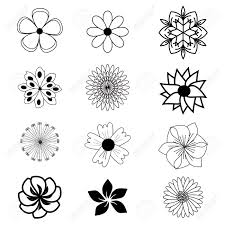 Disegni fiori da ritagliare cerca con google fiori da stampare fiori di stoffa fiori di feltro. Disegni Fiori Minimal Coloring And Drawing