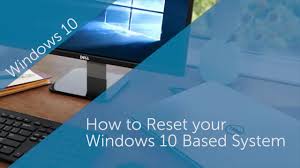 windows reset in windows 10