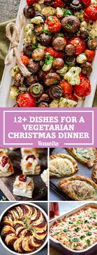 Christmas dinner is certainly a tradition, but who said you must serve a baked ham or roasted turkey as the main attraction? 30 Mouthwatering Vegetarian Recipes To Try This Christmas Vegetarian Christmas Dinner Vegetarian Christmas Recipes Christmas Food Dinner