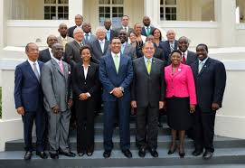 newly sworn in cabinet ministers state