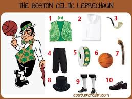 Boston celtics live score (and video online live stream), schedule and results from all basketball tournaments that boston celtics played. Diy Coston Celtics Mascot Costume St Patrick S Day Costumes Mascot Costumes Leprechaun Costume