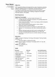 Ct Scan Technician Resume Format Ct Scan Job Description Great Ct