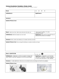 Science Vocabulary Index Card Template Edit Fill Sign