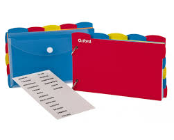 Great savings free delivery / collection on many items. Oxford Just Flip It Note Card Organizer 4 X 6 Assorted 12 Pk Ct