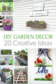 20 Creative Diy Garden Decor Ideas