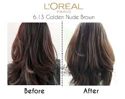Golden brown bahan rambut fiber bisa dicatok. Review L Oreal Paris Excellence Fashion 6 13 Golden Nude Brown Sprinkle Of Rain