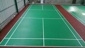 carpet court badminton court