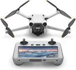 Mini 3 Pro Quadcopter Drone w/ Camera, Controller & Fly More Kit w/ Intelligent Flight Plus Battery  DJI