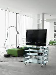 Grattacielo Fix Glass Tv Cabinet With