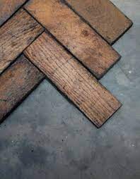 reclaimed oak parquet flooring
