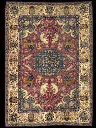 safavid hunting scene carpet late 16th