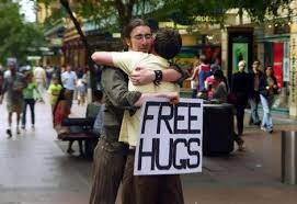 Free hugs 画像