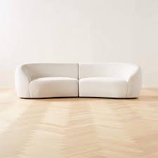 Buy Armor White Sectional Sofa With 4
