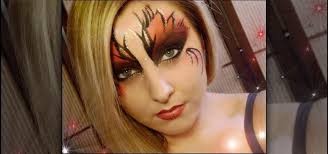 dark faerie halloween makeup look