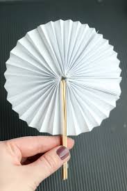 diy chinese new year fans how to make