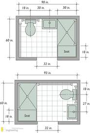 standard bathroom dimensions