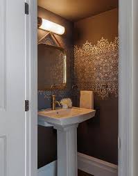 Gold Stencil Gold Wall Stencil Design Ideas