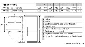 Kgn56lb40o Free Standing Fridge Freezer