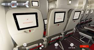 austrian airlines 3d seatmapvr by renacen