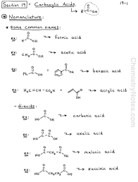 Carboxylic Acids Organic Chemistry