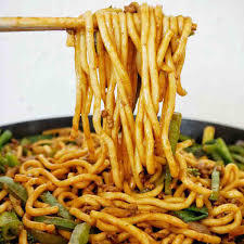 mongolian beef noodles sweet caramel