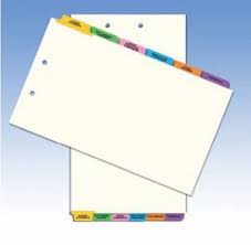 legal file dividers legal size