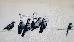 This opens in a new window. Der Kunstler Banksy Wer Ist Der Unbekannte Guerrilla Sprayer Designbote