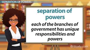 separation of powers in administrative