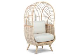 Natural Rattan Cocoon Chair