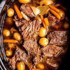 tender slow cooker rump roast the