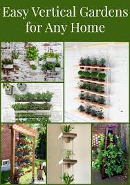 vertical garden planters are easy to