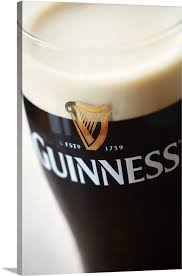 Pint Of Guinness Stout Beer Wall Art