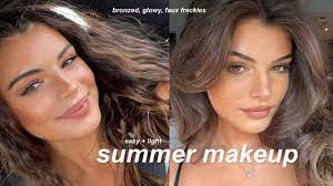 my easy summer makeup routine you