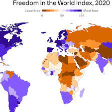 the world s most and least free countries