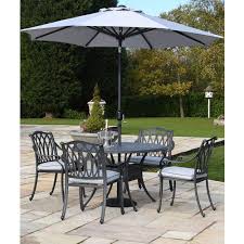 Florence 4 Seater Round Patio Set