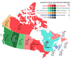 Find out if you are affected for in our map of federal riding boundaries. 1997 Canadian Federal Election Wikipedia