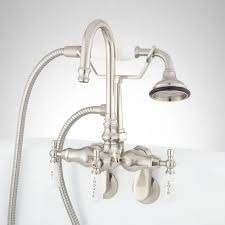 Gooseneck Tub Wall Mount Faucet And