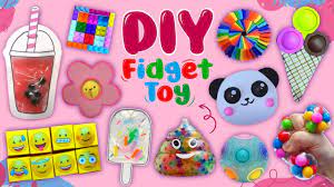 15 diy super fidget toys pop it and