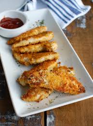 And if so what temperature and for how long ? Healthy Chicken Fingers Recipe A Cedar Spoon