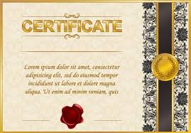 Excellent Certificate And Diploma Template Design Free