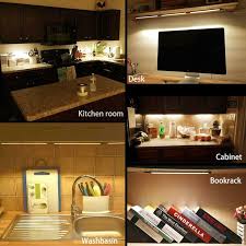 12 Led Under Cabinet Lighting Shelf Counter Kitchen Light 1ft 5000k Kit Lamp