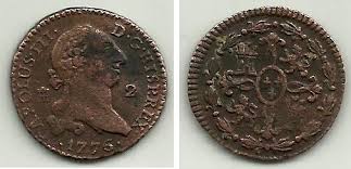 Filatelia y numismática Santos : 2 MARAVEDÍS 1776 SEGOVIA - CARLOS III.