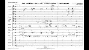 Hey Jude Sgt Peppers Lonely Hearts Club Band Hal Leonard