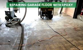 fix s in garage floor with epoxy