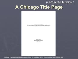 Title Page Examples